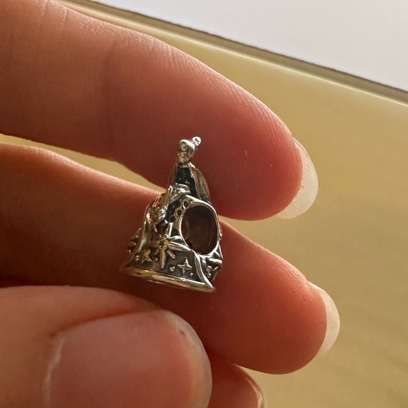 NWOT Pandora x Tinker Bell Celestial Thimble Charm - Picture 11 of 16